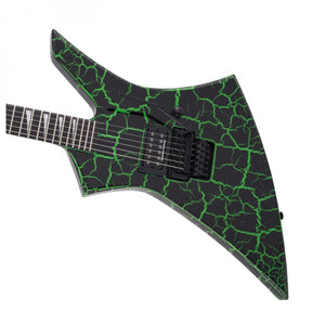 Jackson Pro Series Signature Brandon Ellis Kelly - Ebony Fingerboard - Green Crackle