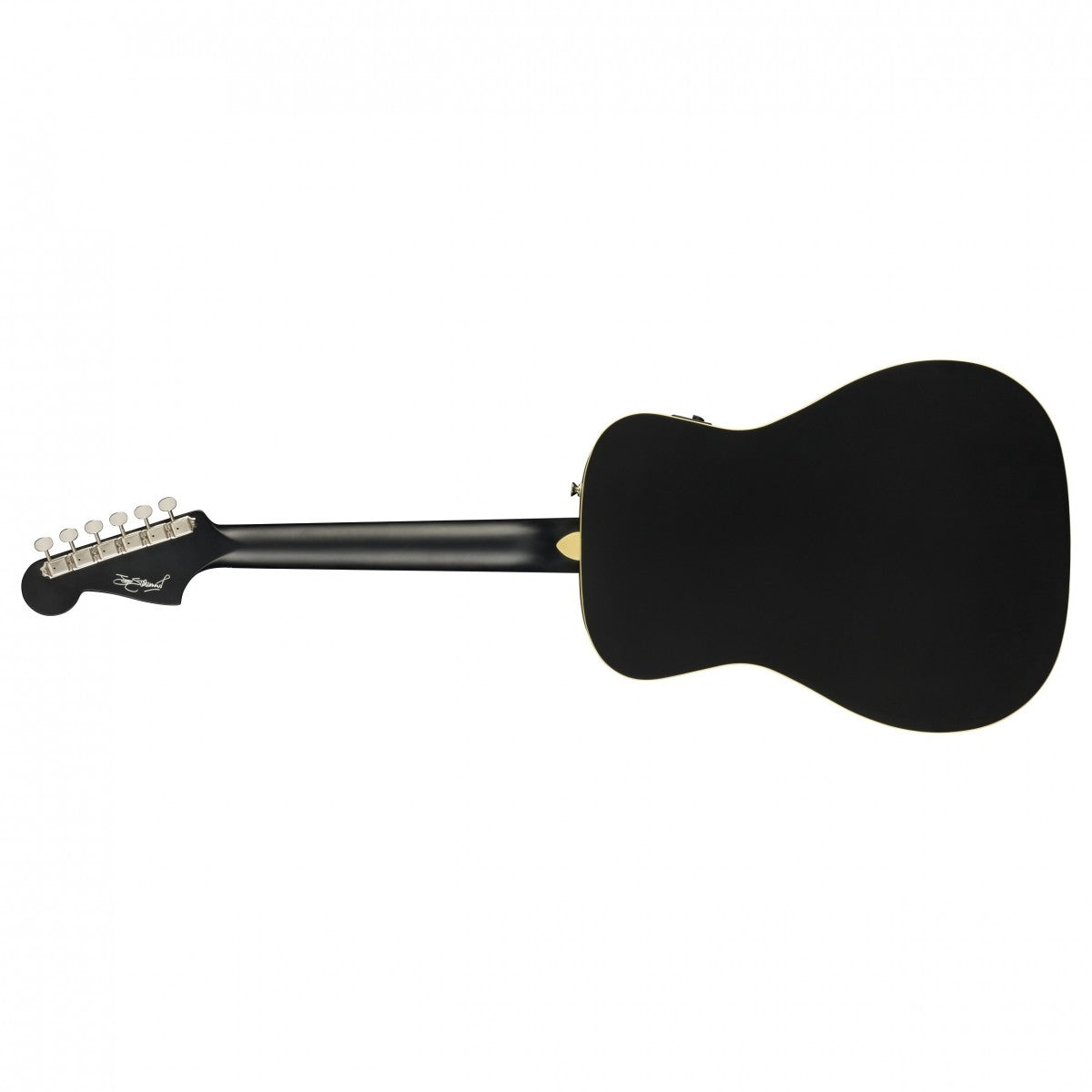 Fender Joe Strummer Campfire Acoustic Guitar - Matte Black