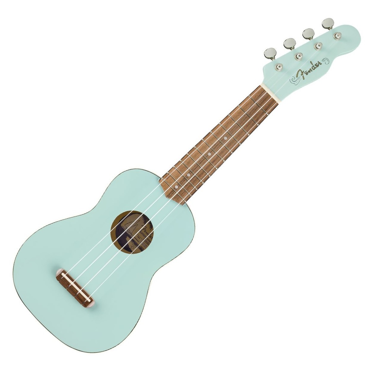 Fender Venice Soprano Ukulele - Daphne Blue