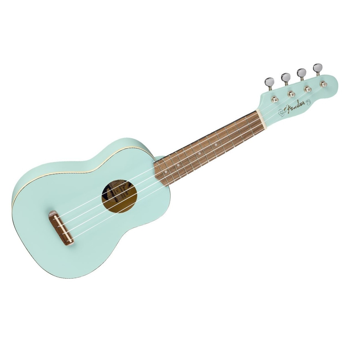 Fender Venice Soprano Ukulele - Daphne Blue