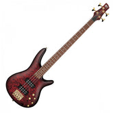 Ibanez SR300EDX Active 4 String Bass Guitar - Wine Red Frozen Matte