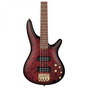 Ibanez SR300EDX Active 4 String Bass Guitar - Wine Red Frozen Matte