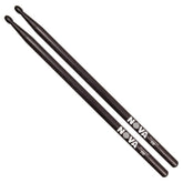 Vic Firth Nova Wood Tip American Hickory Drum Sticks - 5B - Black