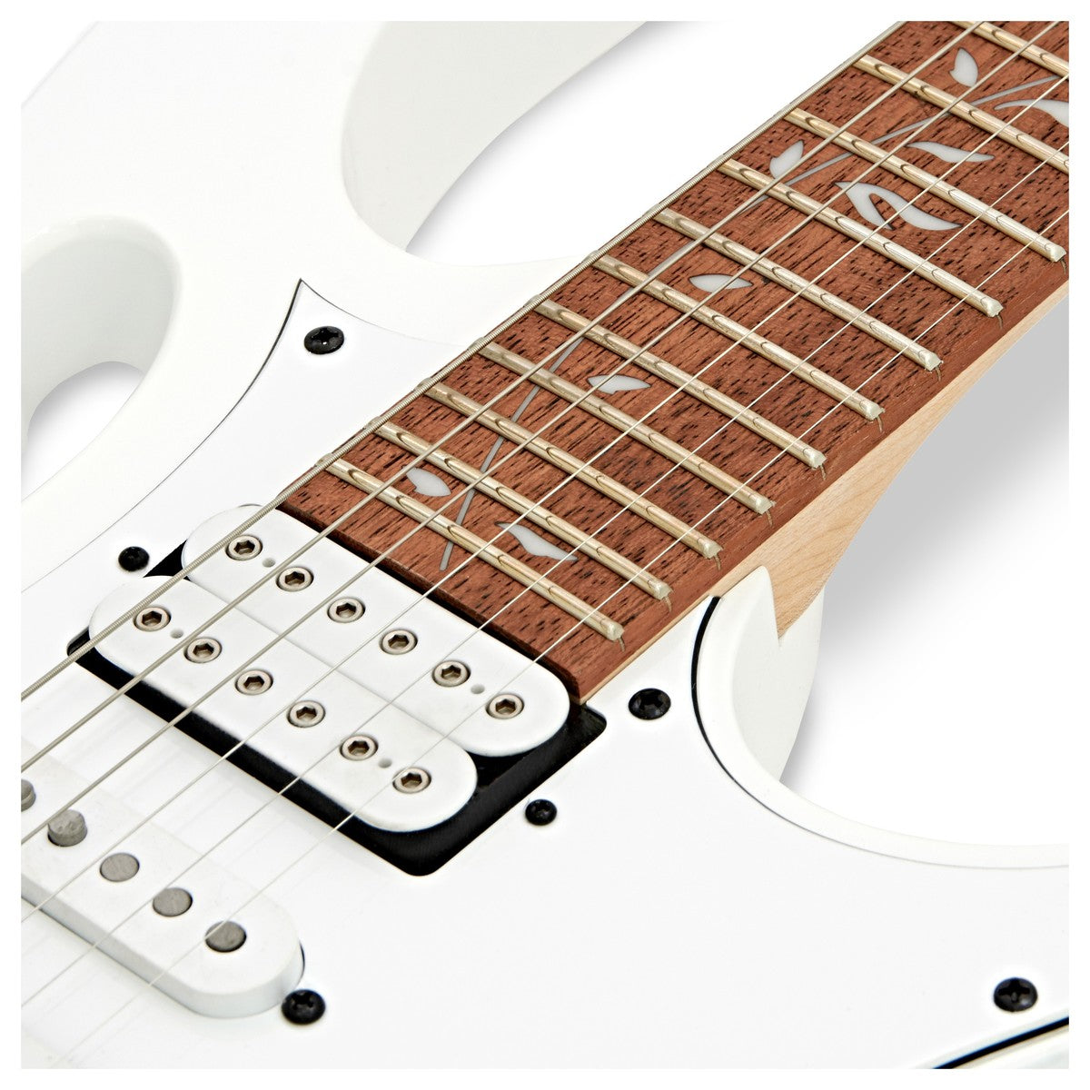 Ibanez Steve Vai JEM Junior - Quantum HSH - White