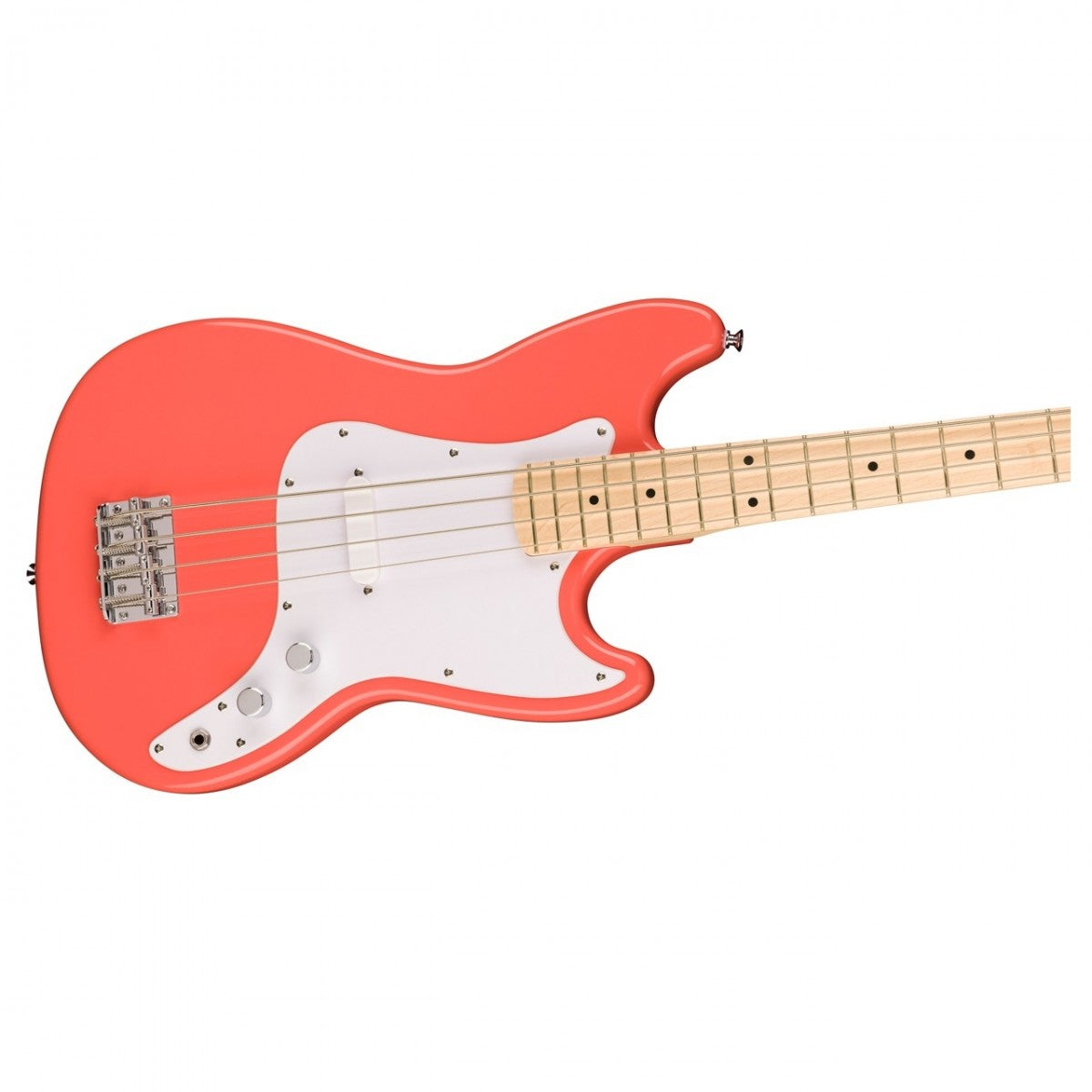 Squier Sonic Bronco Short Scale Bass - Tahitian Coral