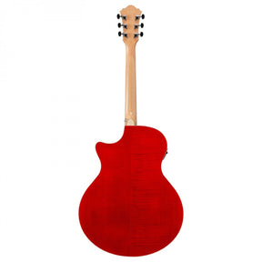 Ibanez AE170, Natural Top Transparent Red Back and Sides