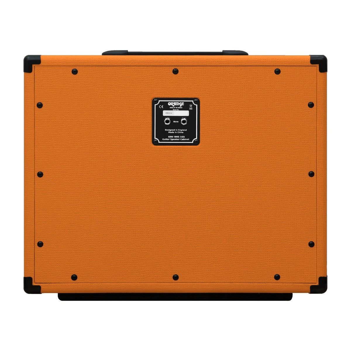 Orange PPC112 1x12 60 Watt Closed Back Speaker Cabinet