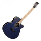 Tanglewood TW4CEBLA Winterleaf Super Folk - Blue Gloss