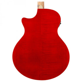 Ibanez AE170, Natural Top Transparent Red Back and Sides