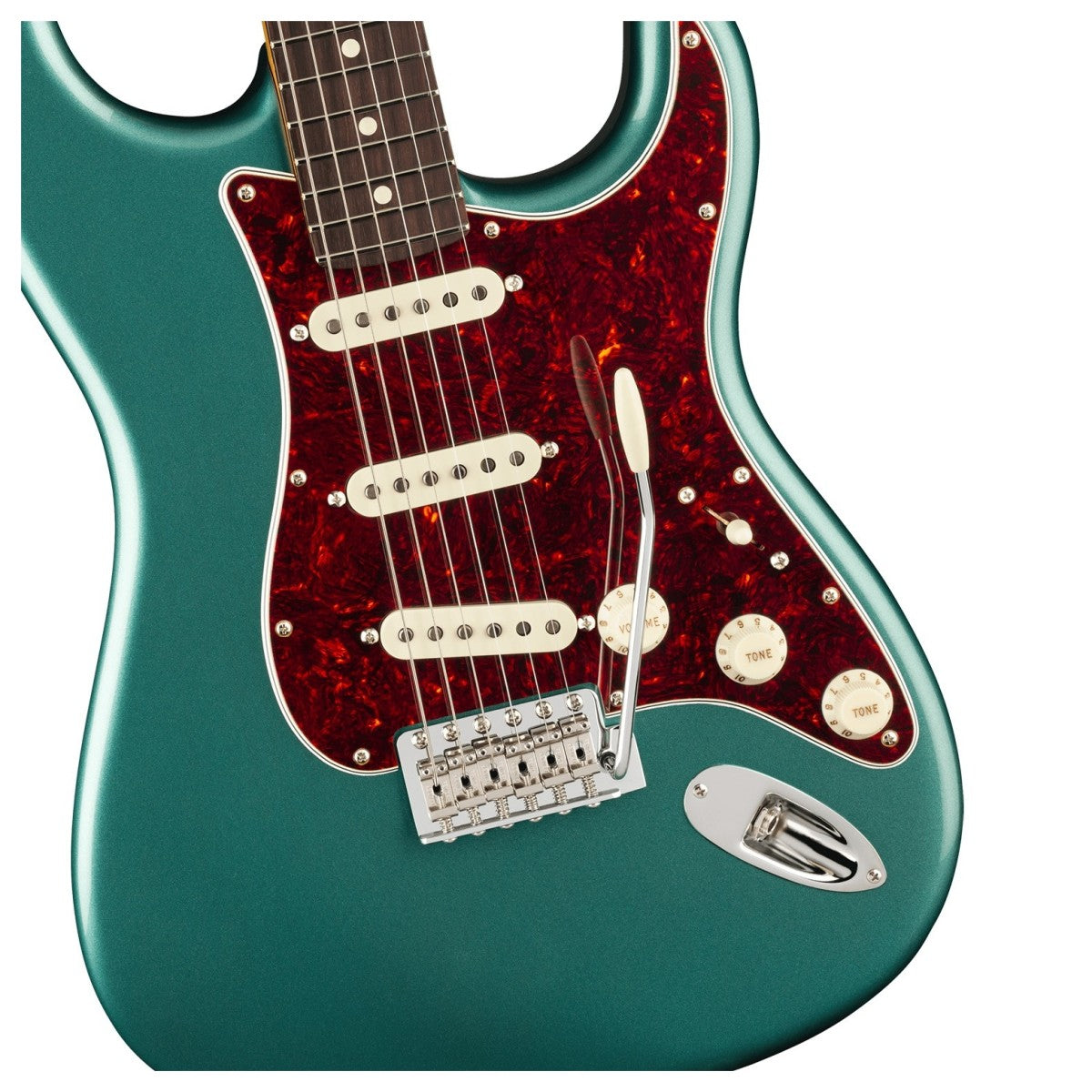 Fender American Professional Classic Stratocaster - Rosewood Fingerboard - Faded Sherwood Green Metallic