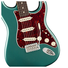 Fender American Professional Classic Stratocaster - Rosewood Fingerboard - Faded Sherwood Green Metallic