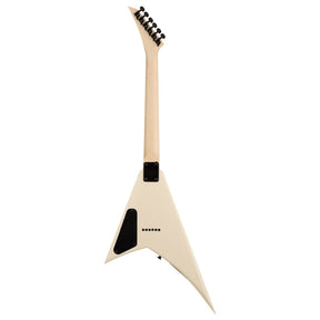 Jackson JS Series RR Minion JS1XM - Amaranth Fingerboard - Snow White with Black Pin Stripes
