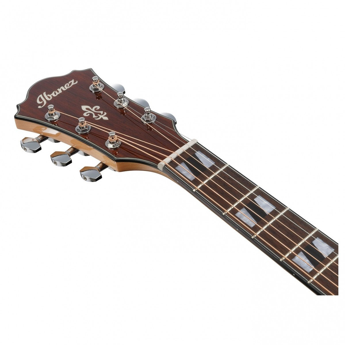 Ibanez AE170, Natural Top Transparent Red Back and Sides