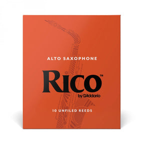 Rico by D'Addario Alto Saxophone Reeds Strength 1.5 - 10 Pack