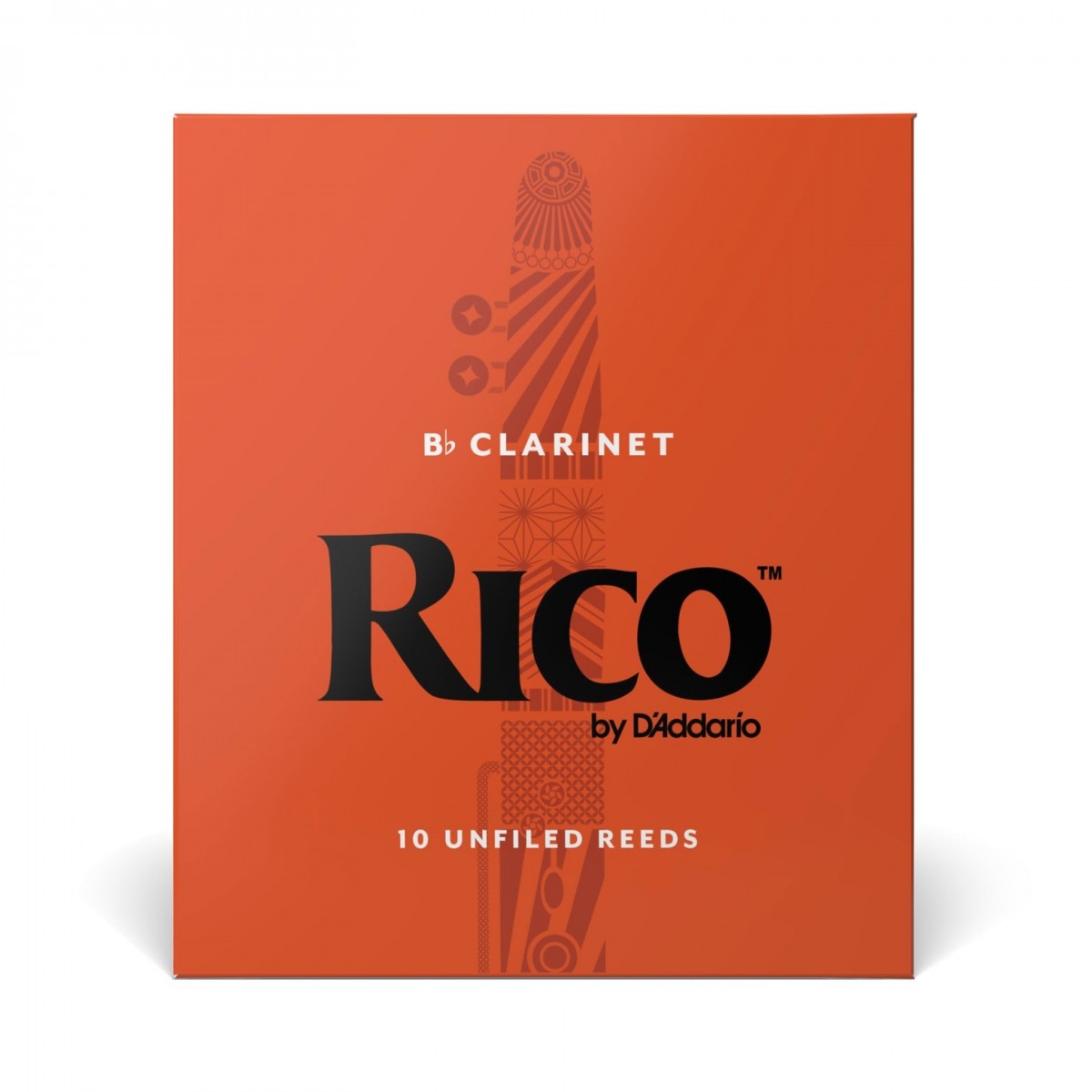 Rico by D'Addario RCA1015 Bb Clarinet Reeds Strength 1.5 - 10 Pack