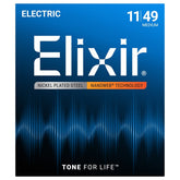 Elixir 12102 Nanoweb Coated Electric Guitar Strings - Medium - 11-49