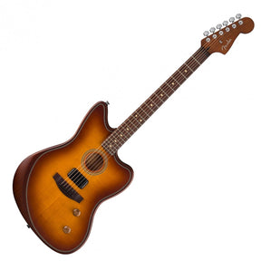 Fender Acoustasonic Standard Jazzmaster - Honey Burst