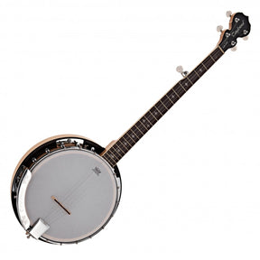 Tanglewood Union Series TWB18MS 5-String Banjo - Closed Back - Maple Gloss