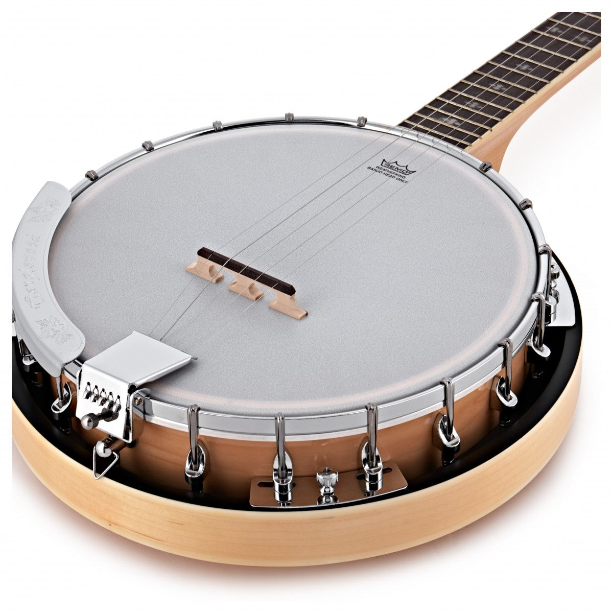Tanglewood Union Series TWB18MS 5-String Banjo - Closed Back - Maple Gloss