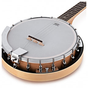 Tanglewood Union Series TWB18MS 5-String Banjo - Closed Back - Maple Gloss