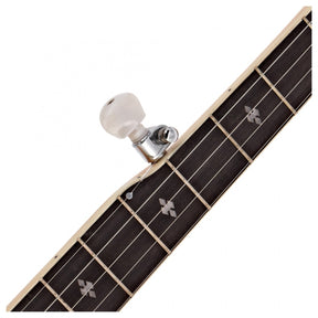 Tanglewood Union Series TWB18MS 5-String Banjo - Closed Back - Maple Gloss