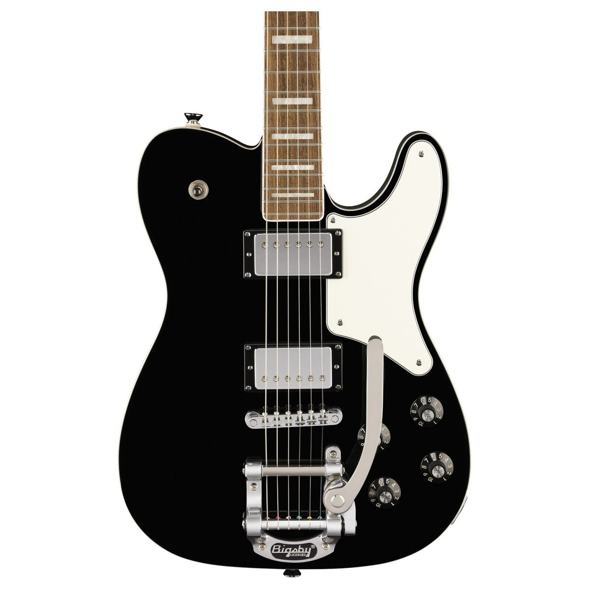 Squier Paranormal Troublemaker Telecaster Deluxe with Bigsby - Black