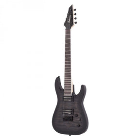 Jackson JS Series Dinky Arch Top JS22Q-7 - Amaranth Fingerboard - Transparent Black Burst