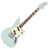 Squier Paranormal Electric VI - Matching Headstock - Daphne Blue