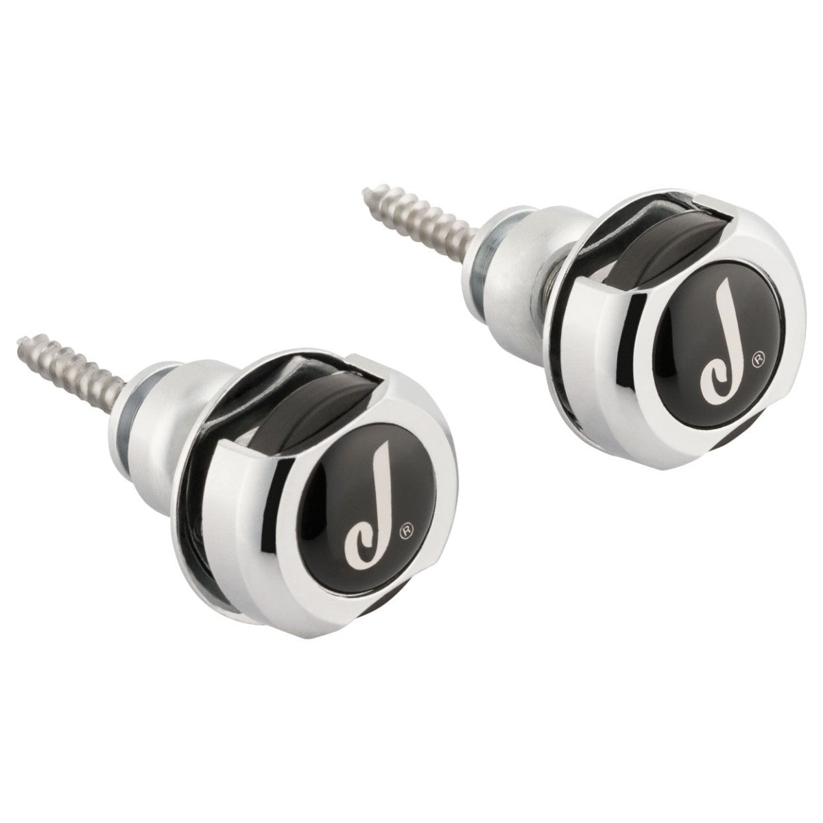 Jackson Guitar Strap Locks - Chrome
