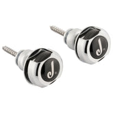 Jackson Guitar Strap Locks - Chrome