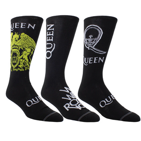 PERRI'S SOCKS - QUEEN - 3-PAIR GUITAR TIN