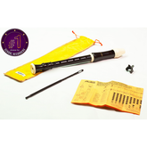 Aulos Descant Recorder 303BD Elite - School Recorder - Dark Brown