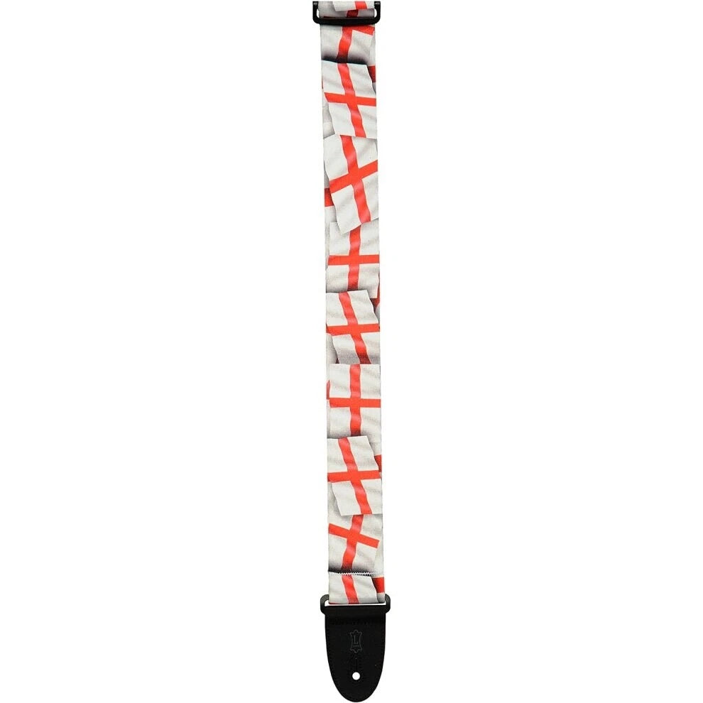 Levys Straps England Flag Guitar Strap