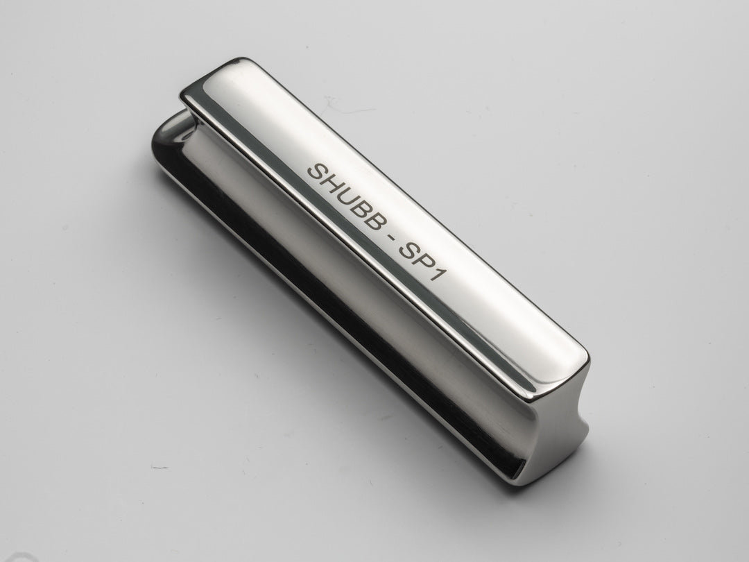 Shubb SP1 Guitar Solid Stainless Steel Tone Bar for Lap Steel Guitar