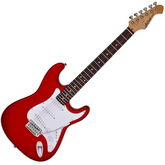 Aria STG Mini 3/4 Size Electric Guitar - Candy Apple Red