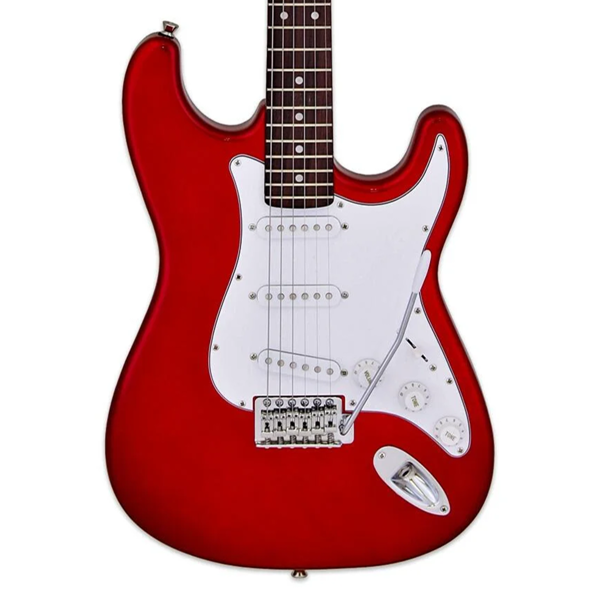 Aria STG Mini 3/4 Size Electric Guitar - Candy Apple Red