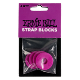 Ernie Ball Strap Blocks Purple - 4 Pack