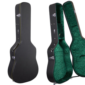 TGI Acoustic Guitar Hard Case - Fits up to Dreadnought Size