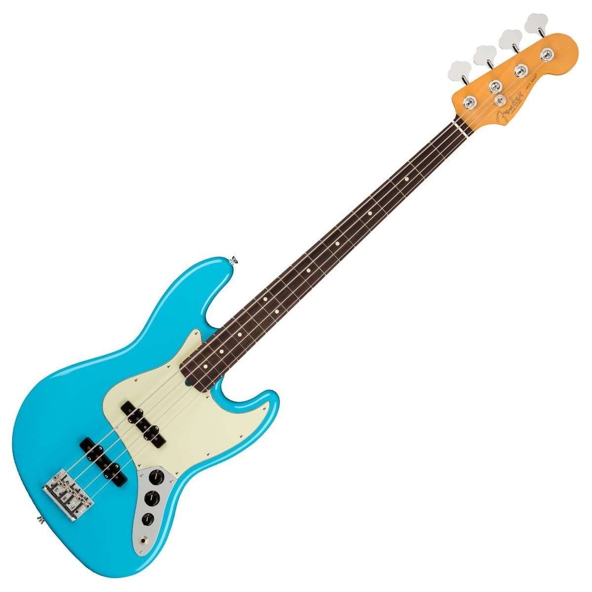 Fender American Professional II Jazz Bass - Miami Blue - Rosewood Fingerboard