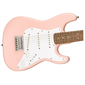 Squier Mini 3/4 Stratocaster Electric Guitar - Shell Pink