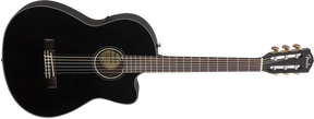 Fender CN-140SCE Nylon Electro Acoustic Guitar - Black with Hard Case