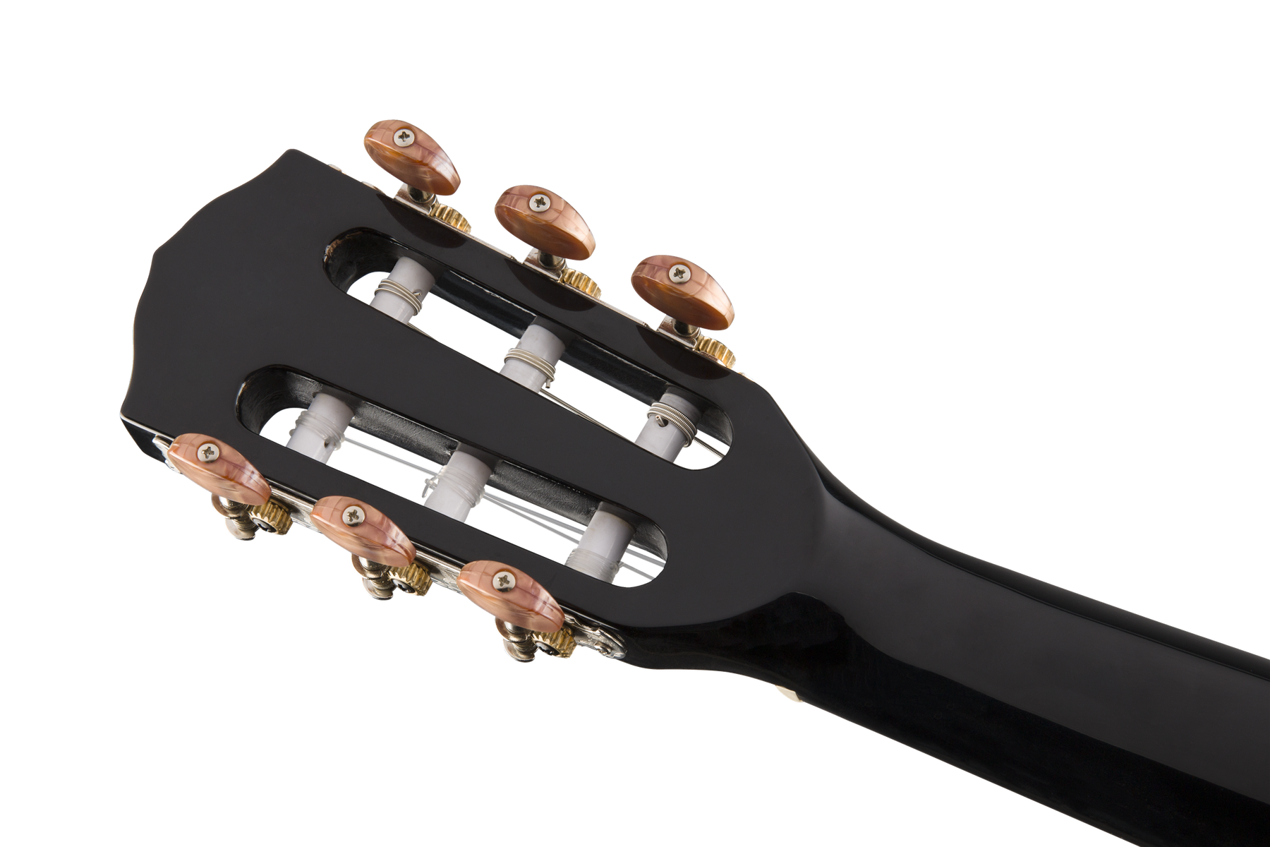 Fender CN-140SCE Nylon Electro Acoustic Guitar - Black with Hard Case