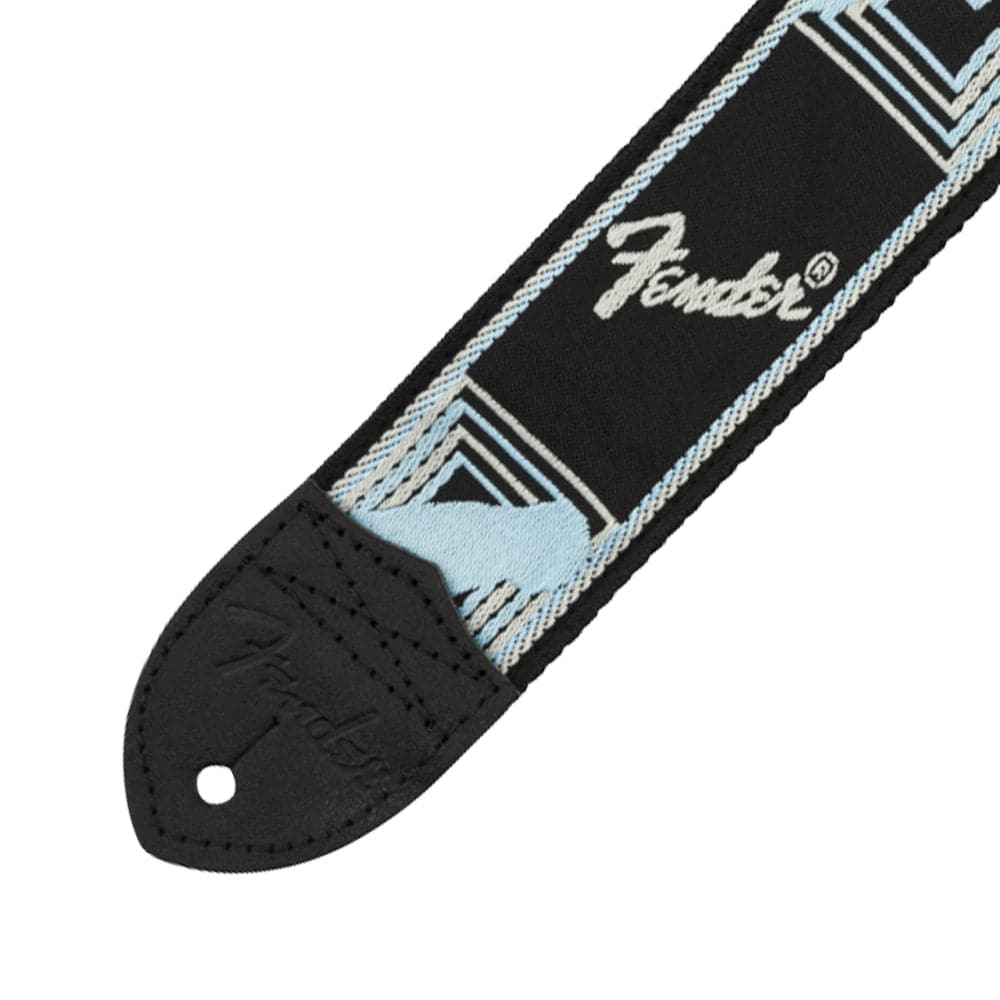 Fender Monogrammed Guitar Strap - Grey & Blue (0990681502)