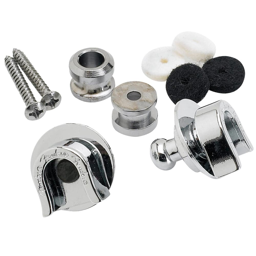 Fender Strap Locks & Strap Buttons - Chrome (0990690000)