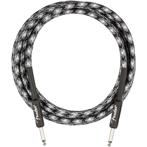 Fender Professional Series CAMO Instrument Guitar Cable - 3m 10ft - Winter Camo