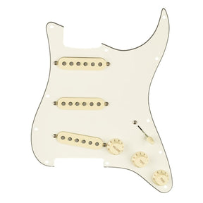 Fender Loaded Pre-Wired Stratocaster Pickguard Tex Mex Pickups - White (0992343509)
