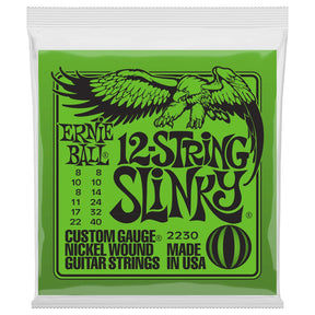 Ernie Ball 12-String Slinky Electric Guitar Strings 8-40