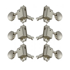 Grover 133N Deluxe Vintage Machine Heads 3 a side - Nickel