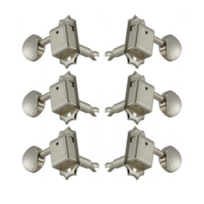 Grover 133N Deluxe Vintage Machine Heads 3 a side - Nickel