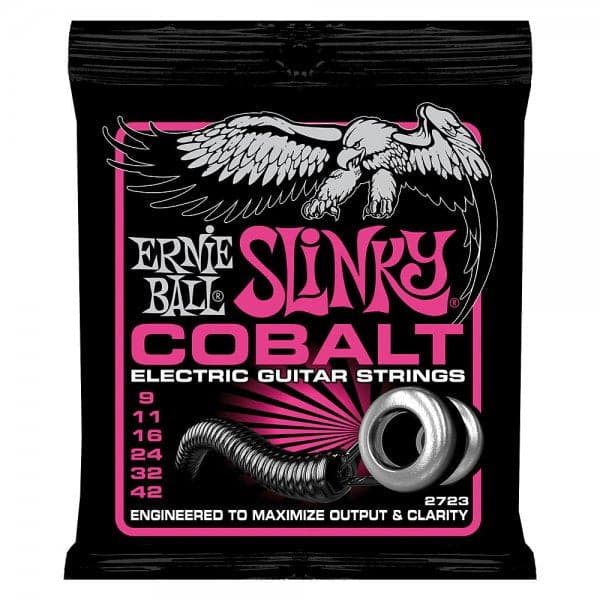 Cobalt Super Slinky Electric Guitar Strings 9-42